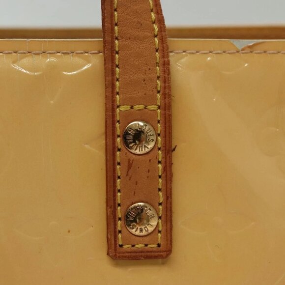 LOUIS VUITTON Monogram Vernis Reade PM Bag Marshmallow Pink Auth - Picture 10 of 16